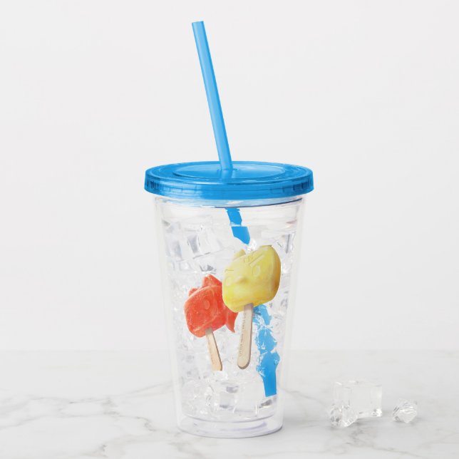 Character Popsicles Acrylic Tumbler (Front Ice)