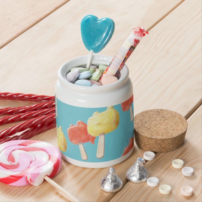 Character Popsicles Candy Jar (In Situ)