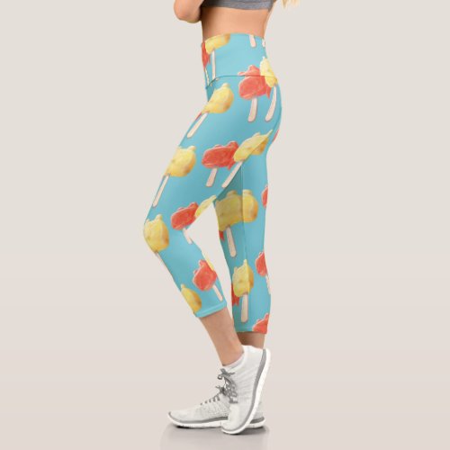 Character Popsicles Capri Leggings