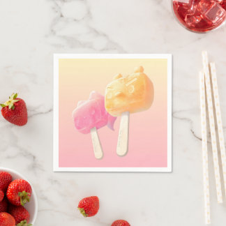 Character Popsicles Napkins