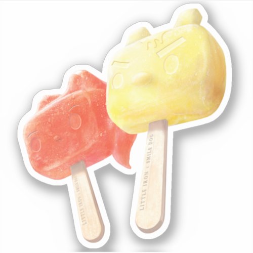 Character Popsicles Sticker