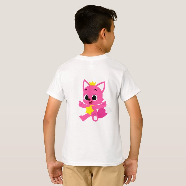 Character T-Shirt, Cute Design Boys or Girls Shirt (Back Full)