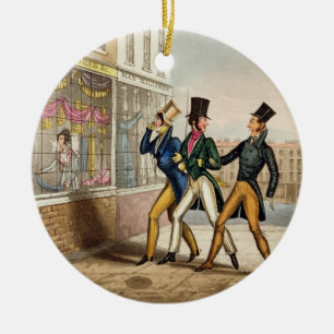 Characteristics - England, Ireland and Scotland, e Ceramic Ornament