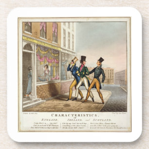 Characteristics - England, Ireland and Scotland, e Drink Coaster