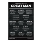 Characteristics of a Great Man