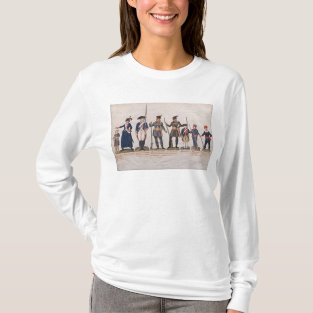 Characters of the French Revolution T-Shirt (Front)