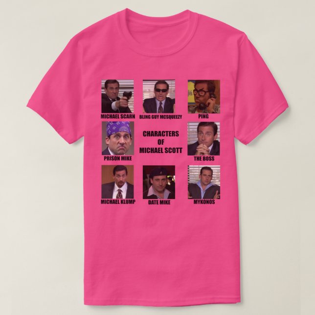 Characters ofScott T-Shirt (Design Front)