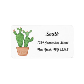 Characters Return Address Label