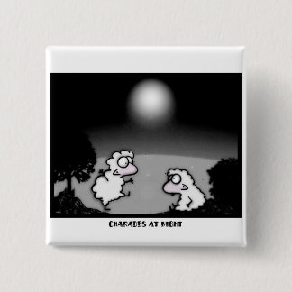 Charades at Night Pinback Button