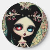 Charaya illustration wireless charger (Front)