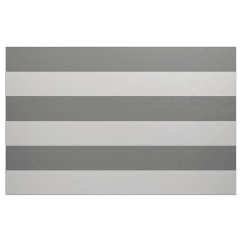 Charcoal and Gray Wide Stripes Large Scale Fabric