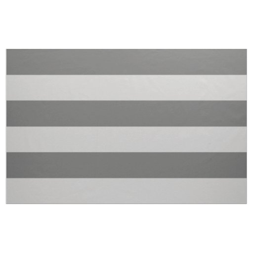 Charcoal and Gray Wide Stripes Large Scale Fabric