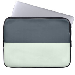 Charcoal and Honeydew Laptop Sleeve
