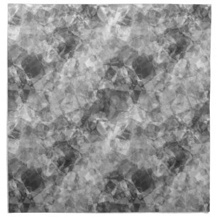 Charcoal Crumpled Texture Cloth Napkin