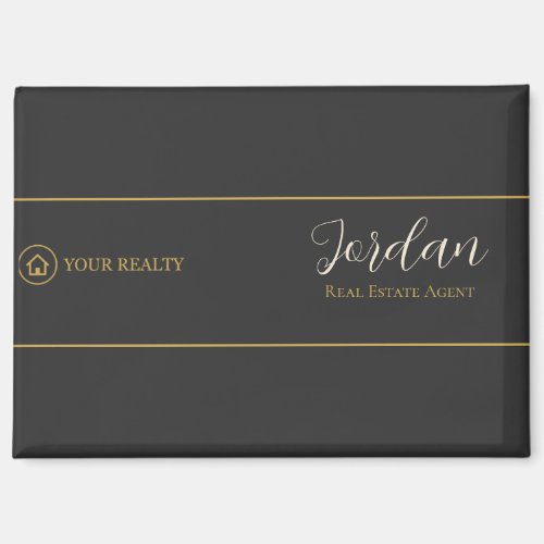 Real Estate Agent Promotional Magnet