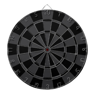 Charcoal Gray And Black Dart Board