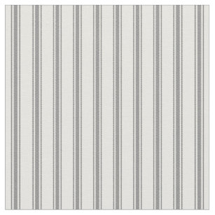 Gray And White Striped Fabric Zazzle Charcoal Gray And White Clic Ticking Stripes Fabric