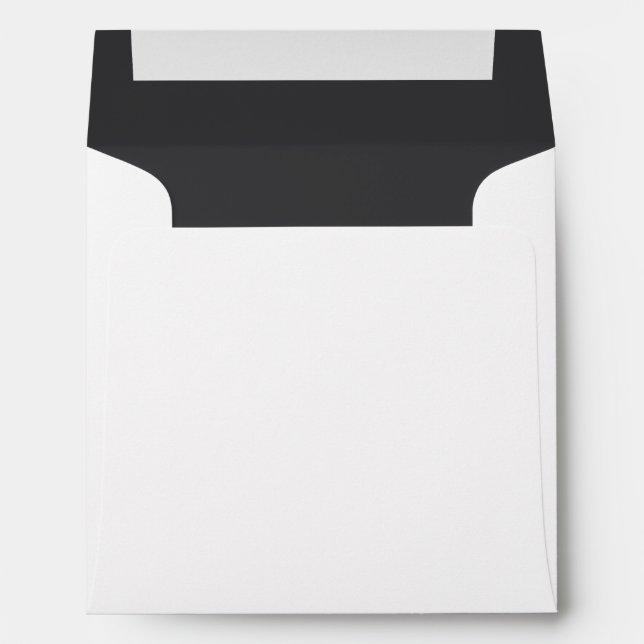 Charcoal Gray Envelope (Back (Bottom))
