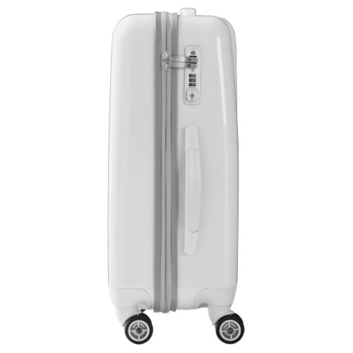 Charcoal gray vortex design luggage