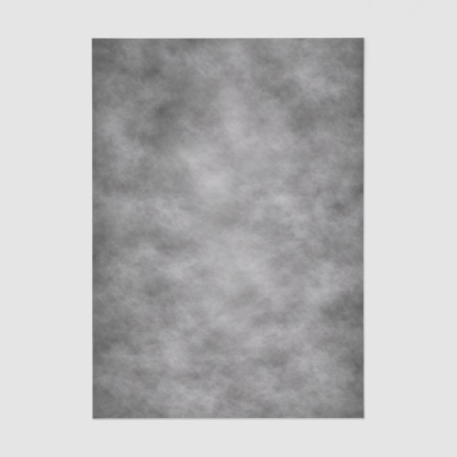 Charcoal Grey Background Tissue Paper (Front)