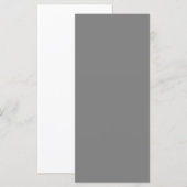 Charcoal Grey Customizable Designs Color Only (Front/Back)