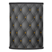 Charcoal Grey Upholstery Look Lamp Shade (Left)