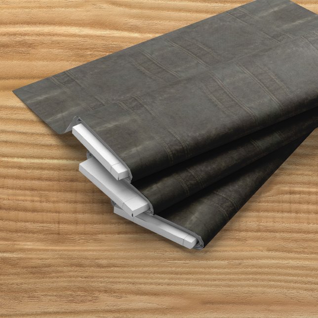 Charcoal Grunge Gray Faux Leather Fabric (Creator Uploaded)