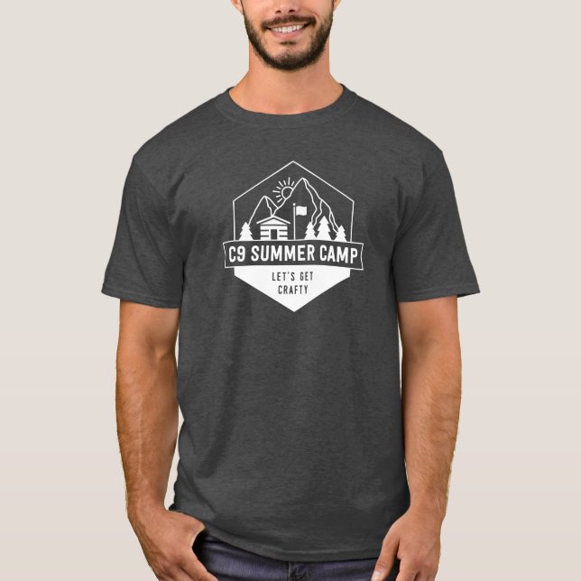 Charcoal Heather C9 Summer Camp Unisex T-Shirt (Front)