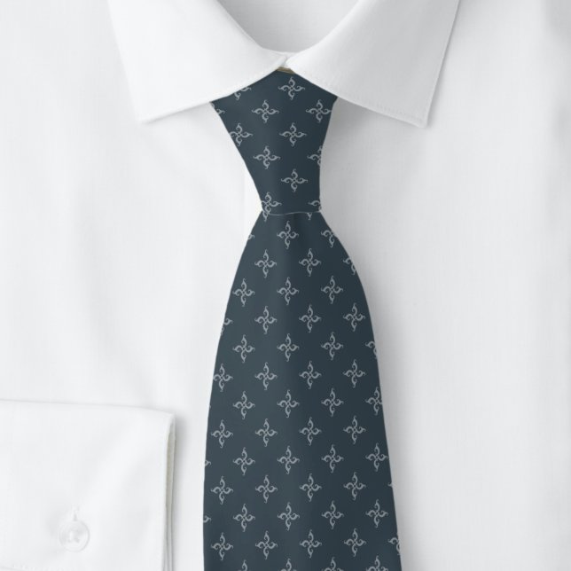 Charcoal Honeysuckle Neck Tie (Creator Uploaded)