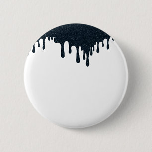 Charcoal Ink Drip Button – Top Drizzle Design