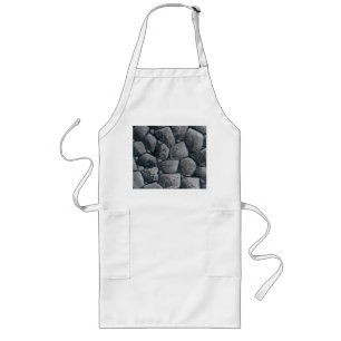 Charcoal long chef apron