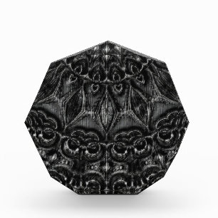 Charcoal Mandala Acrylic Award