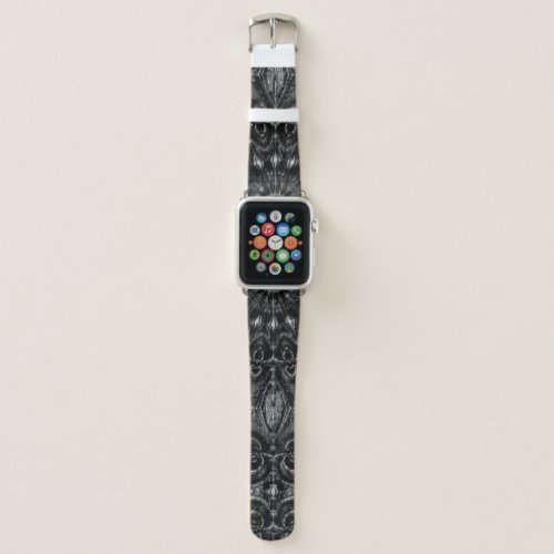 Charcoal Mandala  Apple Watch Band