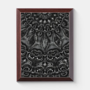 Charcoal Mandala Award Plaque