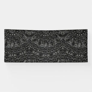 Charcoal Mandala  Banner