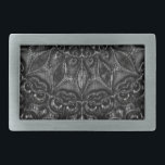 Charcoal Mandala   Belt Buckle<br><div class="desc">Thank you for checking out my design. Follow my art on Instagram @MRNStudios or ko-fi.com/mrnstudios</div>