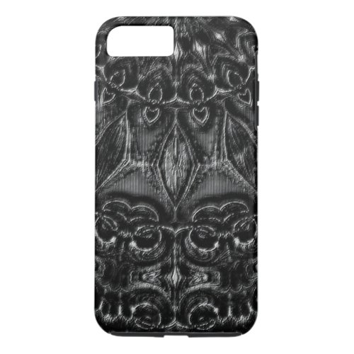 Charcoal Mandala  iPhone 8 Plus7 Plus Case