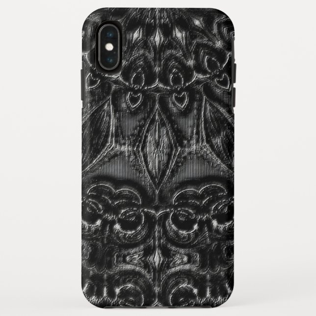 Charcoal Mandala  Case-Mate iPhone Case (Back)