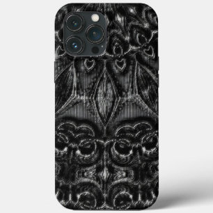 Charcoal Mandala iPhone 13 Pro Max Case