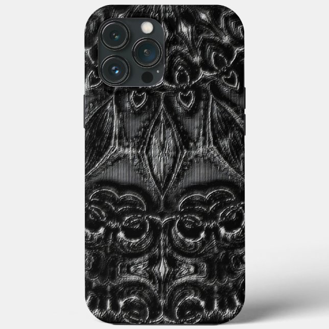 Charcoal Mandala  Case-Mate iPhone Case (Back)