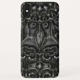 Charcoal Mandala iPhone XS Max Case