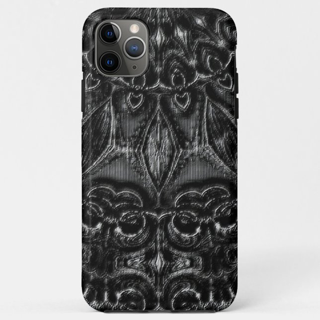Charcoal Mandala  Case-Mate iPhone Case (Back)