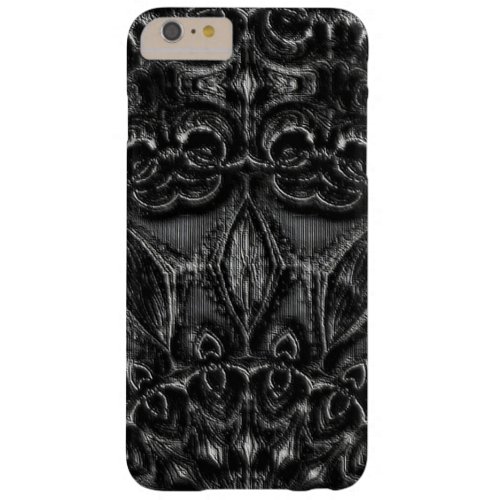 Charcoal Mandala  Barely There iPhone 6 Plus Case