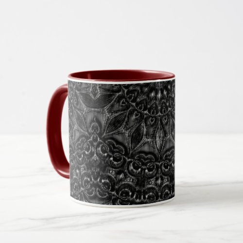 Charcoal Mandala  Coffee Mug