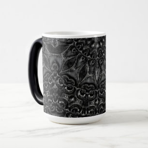 Charcoal Mandala Color Morph Mug