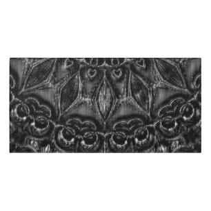 Charcoal Mandala  Door Sign