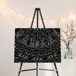 Charcoal Mandala  Foam Board