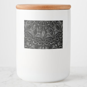 Charcoal Mandala   Food Label