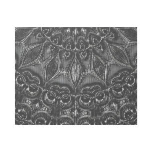 Charcoal Mandala  Gallery Wrap