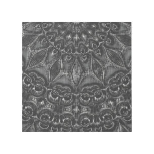 Charcoal Mandala  Gallery Wrap